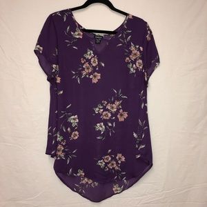 Torrid Floral Blouse (size 0)